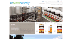 Desktop Screenshot of nzhealthnaturally.com